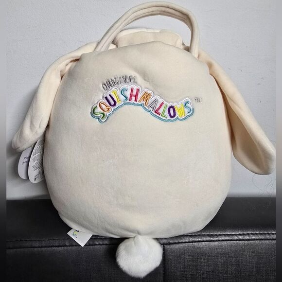 New 2025 Squishmallows Valentina Valentine's Easter Halloween Basket Bucket NWT - Picture 5 of 8